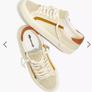 MWL Low-Top Leather/Suede Sneakers